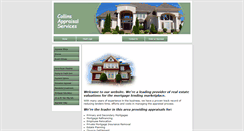 Desktop Screenshot of collinsappraisalservices.com